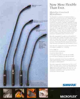 Буклет Shure Microflex, 55-1319, Баград.рф